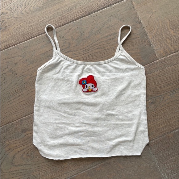 Kawaii custom My Melody cropped cami top/tank top - Picture 4 of 4